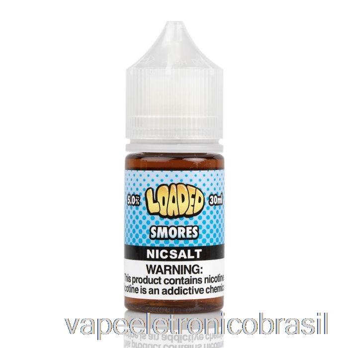 Vape Eletrônico Smores - Sais Carregados - Vapores Implacáveis ​​- 30ml 50mg